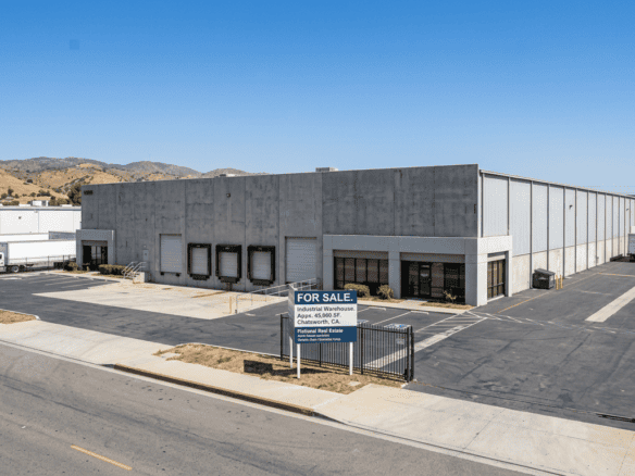 Industrial warehouse building for sale in the West San Fernando Valley, Chatsworth CA